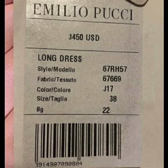 Emilio Pucci Silk Long Dress - Picture 7 of 16